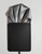 Charcoal Satin Pre-Folded Pocket Square Insert