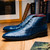 Marco di Milano Genuine Alligator Chukka Boot - Blue Jean Blue