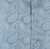 Bassiri Slate Blue Paisley Tonal Weave Long Sleeve Camp Shirt