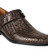 Los Altos Genuine Caiman Hornback Dress Shoe - Brown