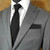 Black 100% Cotton Double Fold Flat Top Pre-Folded Pocket Square Insert