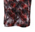 Clearance: Bassiri Short Sleeve Camp Shirt - Artistic Red Foliage Print