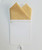 100% Cotton Pre-Folded Pocket Square Handkerchief Insert - Soft Yellow Polka Dots