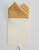 100% Cotton Pre-Folded Pocket Square Handkerchief Insert - Golden Basketweave