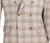 Vinci Classic Fit Double-Breasted Tan Windowpane Sportcoat