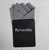 Grey 100% Cotton Pre-Folded Pocket Square Handkerchief Insert 3 Point