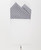 100% Cotton Pre-Folded Pocket Square Handkerchief Insert - Light Grey Polka Dot