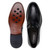 Belvedere Genuine Deer Skin Penny Dress Loafer - Black