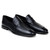 Belvedere Genuine Deer Skin Penny Dress Loafer - Black