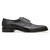 Belvedere Genuine Caiman Croc & Lizard Dress Tie Shoe - Black
