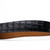Marco di Milano Genuine Caiman Fuscus-Back Crocodile Dress Belt - Black