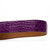 Marco di Milano Genuine Caiman Fuscus-Back Crocodile Dress Belt - Purple
