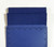 Royal Blue 100% Cotton Double Fold Flat Top Pre-Folded Pocket Square Insert