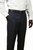 Barocci Super 110's Wool Italian Dress Slacks - Classic Fit - Navy Blue
