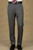 Leonardo Valenti Classic Fit 1-Pleat Super 150's Wool Slacks - Medium Grey