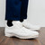 Marco di Milano Genuine Caiman & Lizard Sneaker - White