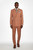 Vinci Double-Breasted Suit with Hidden Adjustable Waist - Amber