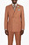 Vinci Double-Breasted Suit with Hidden Adjustable Waist - Amber