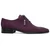 Marco di Milano Genuine Stingray Lace-Up Dress Shoe - Purple Row Stone