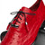 Marco di Milano Genuine Ostrich Quill Dress Tie Shoe - Red