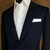 Light Ivory 100% Cotton Double Fold Flat Top Pre-Folded Pocket Square Insert