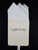 Light Ivory 100% Cotton Pre-Folded Pocket Square Handkerchief Insert 3 Point