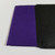 Dark Purple 100% Cotton Single Fold Flat Top Pre-Folded Pocket Square Insert