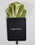 Light Olive Satin Pre-Folded Fan Style Pocket Square Insert