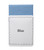 Blue 100% Cotton Single Fold Flat Top Pre-Folded Pocket Square Insert
