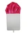 Fuchsia Pink Satin Pre-Folded Fan Style Pocket Square Insert