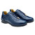 Belvedere Genuine Alligator and Calf Leather Sneaker - Blue
