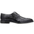 Belvedere 100% Genuine Hornback Classic Dress Tie Shoe - Black
