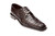 Belvedere 100% Genuine Hornback Classic Dress Tie Shoe - Brown