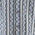 Bassiri Weaved Chenille Knit Long Sleeve Shirt -  Blue Vertical Arrow Stripes