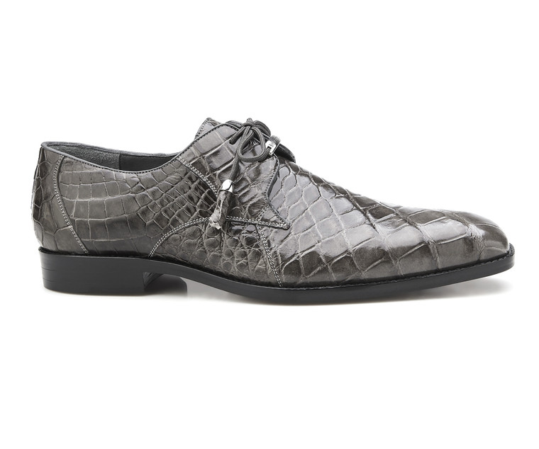 Belvedere - Lago, Genuine American Alligator Dress Shoe - Cognac - 14010