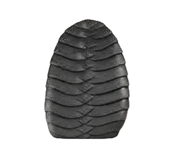 Los Altos Genuine Ostrich Leg & Calf Leather High Top Sneaker - Black