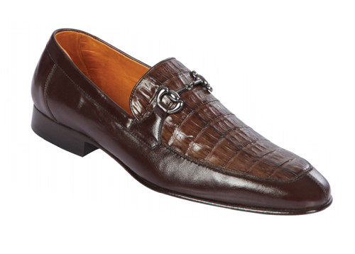 Lombardy Men's Caiman Belly & Calfskin Loafers main image 0