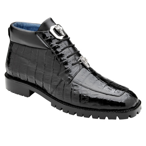 Belvedere Caiman Belt - White Genuine Crocodile Leather Shoe main image 0