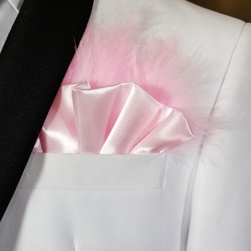 Genuine Feathers Pocket Square Insert