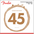 Fender 7060 Acoustic Bass Strings, Phosphor Bronze, .45-.100