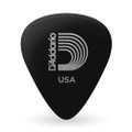 Daddario 1CBK7-25 Classic Celluloid Pick, Black, Extra Heavy, 1.25mm, 25-Pack