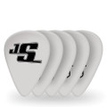 Daddario 1CWH2-10JS Joe Satriani Signature Guitar Picks, White, Light Gauge (.50mm), 10-Pack