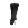 Daddario 25L00-DX Deluxe Leather Guitar Strap, Black