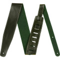 Fender Broken-In Leather Strap - Green