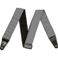 Fender Houndstooth Jacquard Strap - White