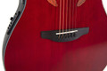 Ovation Celebrity Elite CE44 Mid Cutaway - Ruby Red