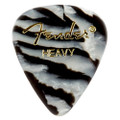 Fender 351 Shape Graphic Picks, Heavy, Zebra, 144 Count