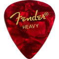 Fender 351 Shape Premium Picks, Red Moto, Heavy - 144 Pack