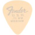 Fender 351 Dura-Tone Picks, 0.71, 12 Pack, Olympic White