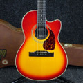Gibson Chet Atkins Electro-Acoustic Guitar, Sunburst w/Case - 2nd Hand